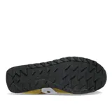 Championes Saucony Jazz Original color marrón con detalles en plateado y blanco.