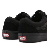 Zapatillas Vans Old Skool Pro negras, con detalles en gamuza y lona.