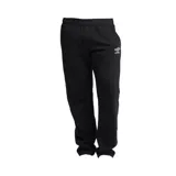 Pantalón de jogging negro marca Umbro, con logo estampado en blanco en el muslo izquierdo.