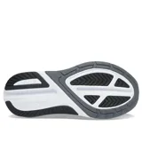 Championes Saucony Echelon 9 de running, color negro con detalles en gris y blanco.