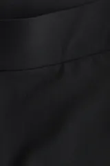 Leggings en punto de algodón suave, de tiro alto con cintura elástica ancha.