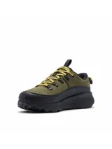 Championes de trekking Columbia Terrastride Bc Omni-Grip para hombre, en color verde militar con detalles en negro y cordones verde claro. Confeccionados con una combinación de gamuza y tejido, suela de caucho antimarcas y entresuela con tecnología de amortiguación.