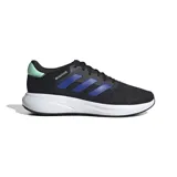 Championes Adidas Response de hombre, color negro con detalles en azul y verde agua.