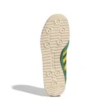 Championes Adidas SL 72, color verde con detalles en amarillo y negro. Capellada de nylon con refuerzos de gamuza, entresuela de EVA y suela de goma estriada.