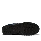 Championes Saucony Jazz Original, color azul marino con detalles en azul y violeta.