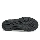 Championes Saucony Axon 3 para hombre, color negro con detalles en gris y celeste.