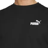 Remera Puma sin mangas para hombre, color negro con logo blanco estampado en el pecho.