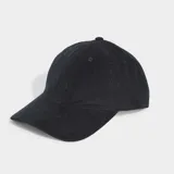 Gorra Adidas Vintage de corduroy color negro, con visera curva y logo bordado en el frente.