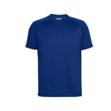Remera Under Armour Tech 2.0 de hombre, color azul marino, de corte suelto, ligera y transpirable.