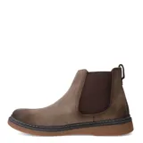 Botas Chelsea de hombre Freeway modelo Core Casual, confeccionadas en cuero de color marrón claro, con paneles laterales elásticos y suela de goma texturizada.