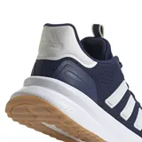 Championes Adidas X Plrpath Cloudfoam de hombre, color azul marino con detalles en blanco y suela marrón.