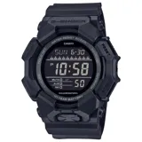 Reloj digital Casio G-Shock negro con correa de resina negra y esfera de 52mm. Resistente al agua hasta 200 metros.