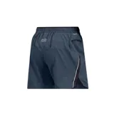 Short deportivo New Balance Impact Run de 5 pulgadas, color azul marino, con cintura elástica y logo reflectivo en la pierna.