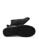 Championes Umbro modelo Milo, color negro con logo de la marca en gris en el lateral y en la lengüeta.