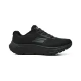 Championes deportivos Skechers modelo Go Run Consistent 3 - Rushline, color negro, con parte superior de malla técnica y amortiguación reactiva.