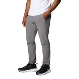 Pantalón técnico de senderismo color gris, con ajuste ergonómico, bolsillos con cierre y puños ajustables. Cuenta con tecnología de protección solar y repelencia a la humedad.
