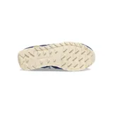 Championes Saucony Shadow Original, color azul marino con detalles en plateado y beige.