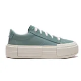 Championes Converse CTAS Cruise OX, color celeste con suela blanca de plataforma.