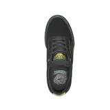 Championes de skate Emerica Provost G6 X Creature, color negro con detalles en verde neón.
