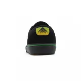 Championes de skate Emerica Provost G6, color negro con detalles en verde neón y gris.