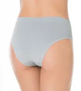 Bombacha tiro alto color beige.