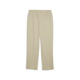 Pantalón de jogging Puma de corte relajado, color tostado, con cintura elástica ajustable mediante cordón y bolsillos laterales.