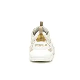 Zapatillas urbanas Caterpillar Raider Sport, color blanco con detalles en dorado y beige.