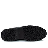 Botas Converse Chuck Taylor All Star Lugged de caña alta, color negro, confeccionadas en cuero impermeable. Presentan una suela de goma exagerada con tacos profundos para mayor agarre y durabilidad. Incluyen el parche circular icónico de Converse en el lateral.