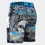 Calzoncillos bóxer de la marca PSD con estampado de Speedy Gonzales, cintura elástica azul con logo de la marca.