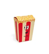 Pack de dos pares de medias Happy Socks con diseño de snacks. Un par con diseño de palomitas de maíz y otro par con diseño de refrescos.