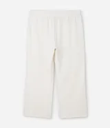 Pantalón deportivo de corte recto confeccionado en modal, con cintura elástica, cordón ajustable y bolsillos delanteros aplicados.