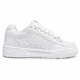 Zapatillas Airwalk modelo Cameo, color blanco, con diseño urbano de corte bajo, cordones blancos y suela de goma.