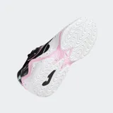 Championes de tenis Joma modelo Set Lady 25, diseñados para jugadoras de nivel intermedio. Presentan una combinación de colores blanco, negro y rosa, con detalles en celeste. Confeccionados con malla transpirable VTS, refuerzos termosellados SPORTECH y PROTECTION, mediasuela de phylon con tecnología STABILIS para mayor estabilidad y suela de caucho DURABILITY apta para todo tipo de pistas.