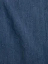 Pantalón blanco de lino premium, con cintura elástica, cordón de algodón ajustable, bolsillos laterales y bolsillo trasero. Confeccionado en Italia.