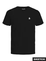 Remera de manga corta y cuello redondo con ajuste regular, confeccionada en algodón orgánico. Presenta un pequeño logo bordado en el pecho.