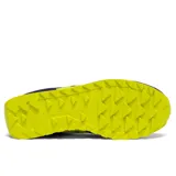 Championes Saucony Jazz Original, color azul marino con detalles en amarillo.