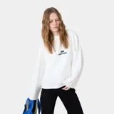 Remera de manga larga color blanco con estampado gráfico de la marca Eme Studios en el centro del pecho.