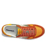 Championes Saucony Shadow Original, color naranja, gris y amarillo. Confeccionados en malla, nylon y ante.