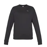 Buzo de cuello redondo Puma, confeccionado en tejido suave, con mangas largas y puños acanalados. Presenta un pequeño parche con el logo de la marca en el pecho.