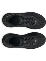 Championes de running Under Armour modelo Infinite Elite 2, color negro. Presentan una parte superior de malla técnica transpirable, amortiguación UA HOVR+ de longitud completa para mayor retorno de energía y suela de goma ligera para mayor durabilidad.