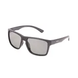 Lentes de sol MDQ modelo Canggu, color gris perla, con lentes fotocromáticas. Montura rectangular de acetato.