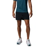 Short deportivo Columbia Stealth Spring Lined con tecnología Omni-Wick de color negro, con cintura elástica, cordón interior y bolsillos funcionales.