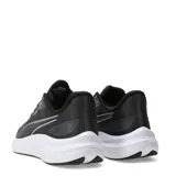 Championes de running Puma Skyrocket Lite 2, color gris oscuro con detalles en negro y suela blanca. Presentan diseño de malla transpirable, cordones ajustables y tecnología de amortiguación en la entresuela.