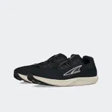 Championes de running Altra Escalante 4, color negro con logo blanco, con tecnología FootShape y entresuela Altra EGO.