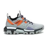 Championes Caterpillar Raider Sport Megatron, color gris con detalles en naranja y violeta.