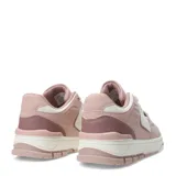 Championes urbanos Miss Carol modelo Harpers, color blanco con detalles en rosa.