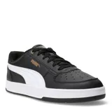 Championes urbanos Puma Caven 2.0, color blanco, con diseño clásico de corte bajo, perforaciones en la puntera y logo de la marca en el lateral.