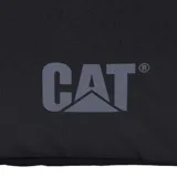 Mochila negra unisex marca CAT, modelo Explorer Cabin Backpack. Cuenta con correas ajustables para los hombros con malla transpirable, asas laterales de tela, asa de tela, bolsillo frontal con cremallera, correa ajustable para el pecho, compartimento principal trasero con bolsillo acolchado para un ordenador portátil y correas de compresión en los laterales. Fabricada con poliéster ripstop 450D.