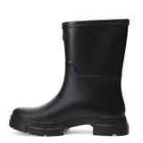 Botas de lluvia de caña media Miss Carol modelo Adelay, color negro, con suela track y detalle de logo en la caña.
