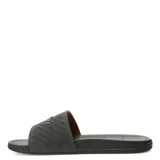 Sandalias tipo slide Rider, color verde oliva con logo en relieve sobre la banda superior y suela ergonómica.